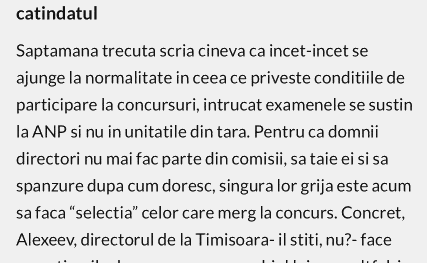 Comentarii - Ce ascund reactiile vinovate ale sefilor Penitenciarului Timisoara