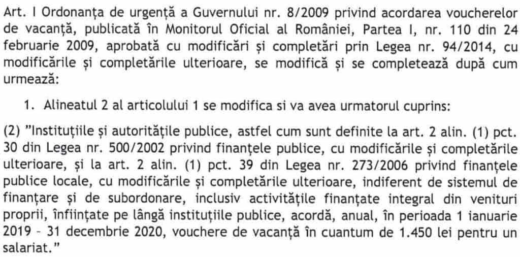 Ingheata salariile in 2019?! Un alt semn -voucherele de vacanta