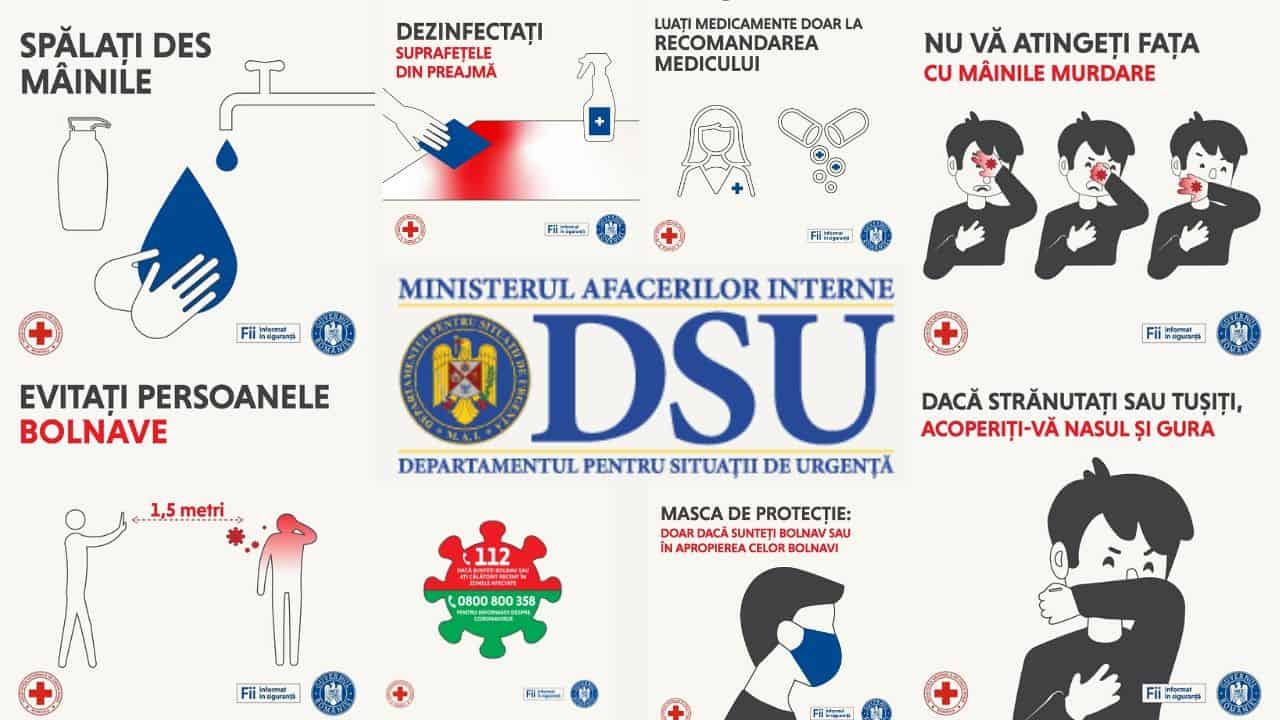 Primul pas: Informează-te din surse oficiale! Pasul doi: Protejează-te!