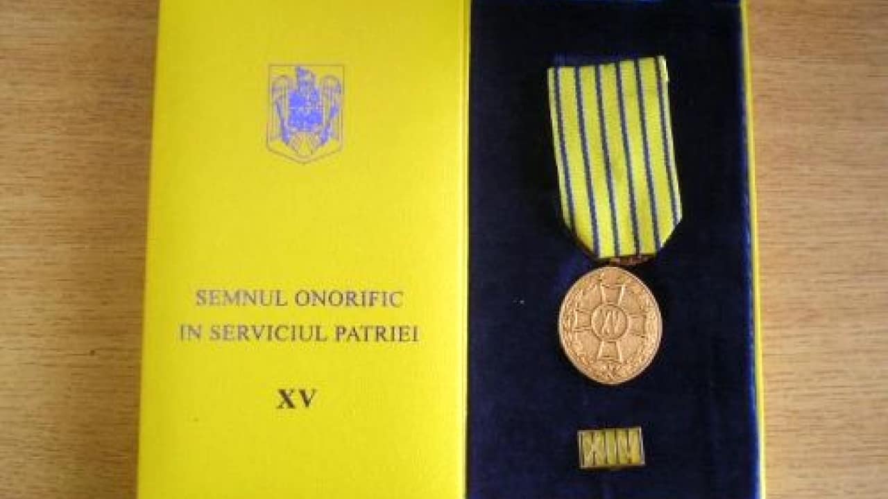 Ordinul privind acordarea Semnului onorific În Serviciul Patriei pentru polițiștii de penitenciare publicat
