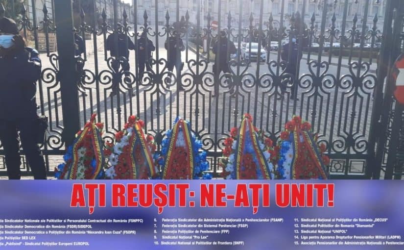 MASS-MEDIA despre protestul angajaților din poliție, penitenciare și armată