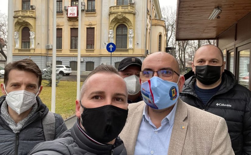 Am fost la sediul PSD. Am cerut dialog social cu președintele Marcel CIOLACU. Nu facem niciun pas înapoi!