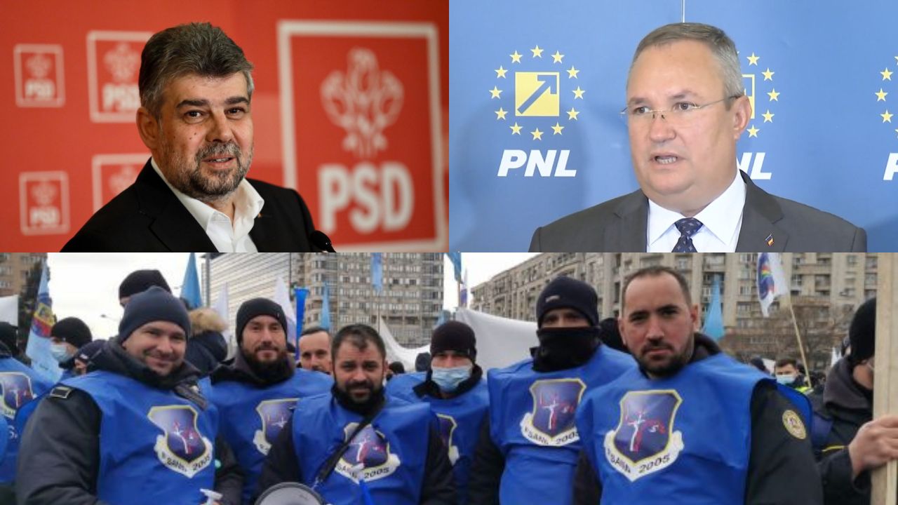 Polițiștii de penitenciare protestează împotriva măsurilor de austeritate anunțate de coaliția de guvernare.   Miercuri, polițiștii de penitenciare iau cu asalt sediul PNL, iar joi pe cel al PSD.