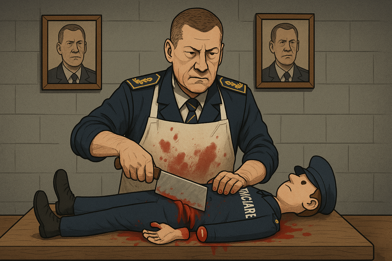 (10) PAMFLET: Mandat de măcelar: cum “a salvat” ANP-ul “tăind” oameni. Desantul Corpului de control al ministrului – prima gură de aer.