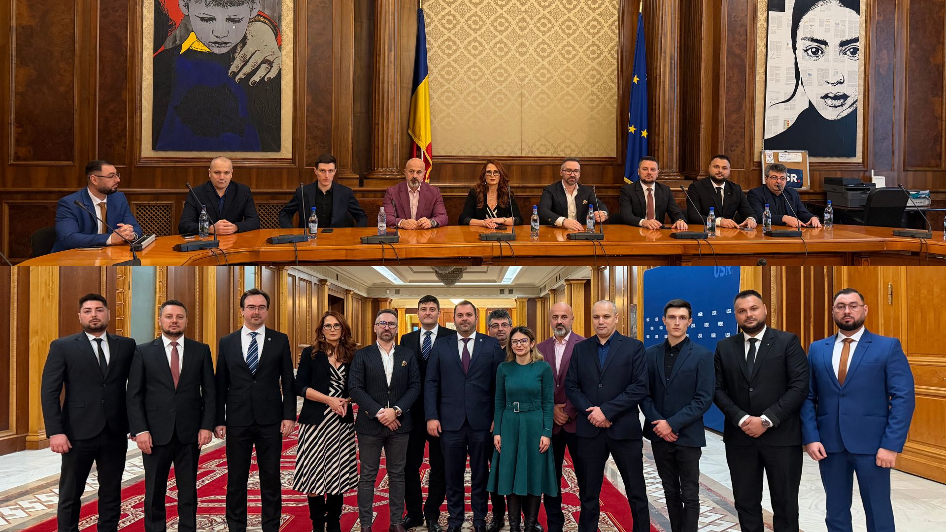 Întâlnire la Parlament între FSANP și USR: Nu amputarea salariilor și modificarea pensiilor militare salvează sistemul, ci debirocratizarea și digitalizarea