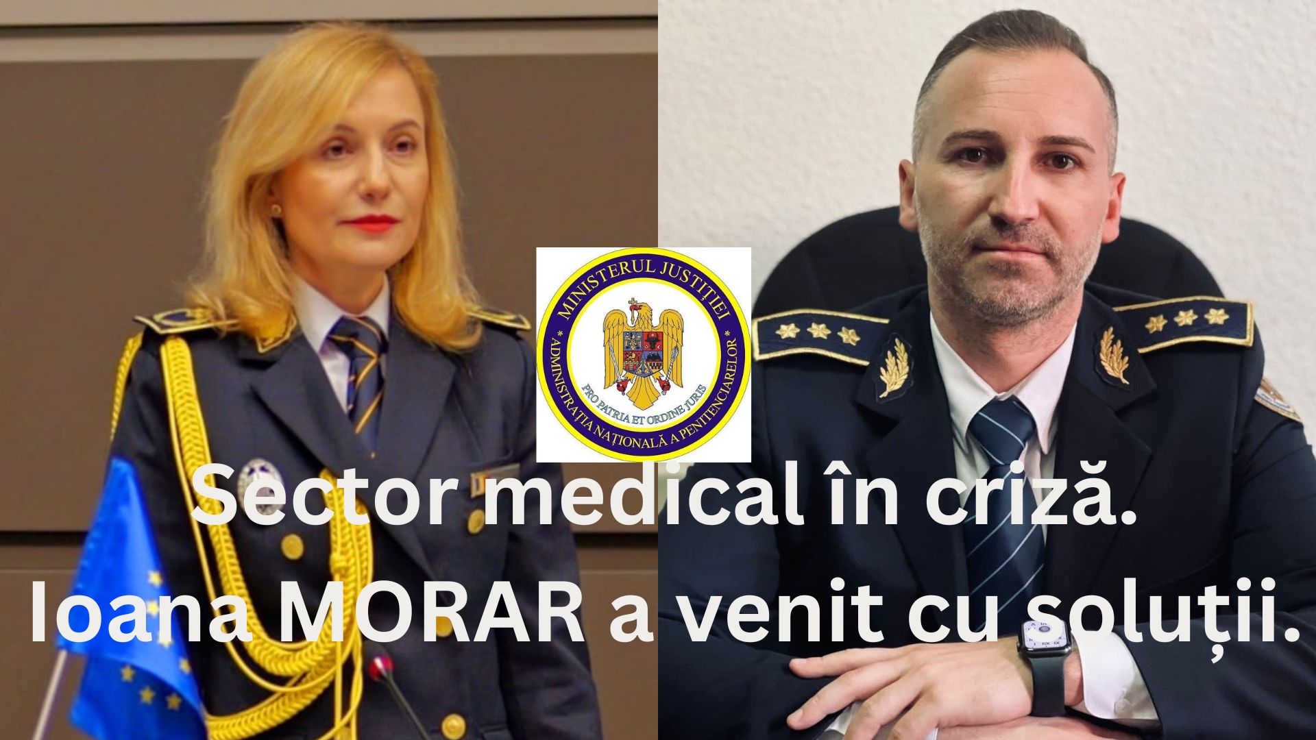 ANP a reacționat prompt la problemele din sectorul medical din penitenciare. Directorul general adjunct Ioana MORAR a venit cu soluții. Ce s-a discutat în ședință.
