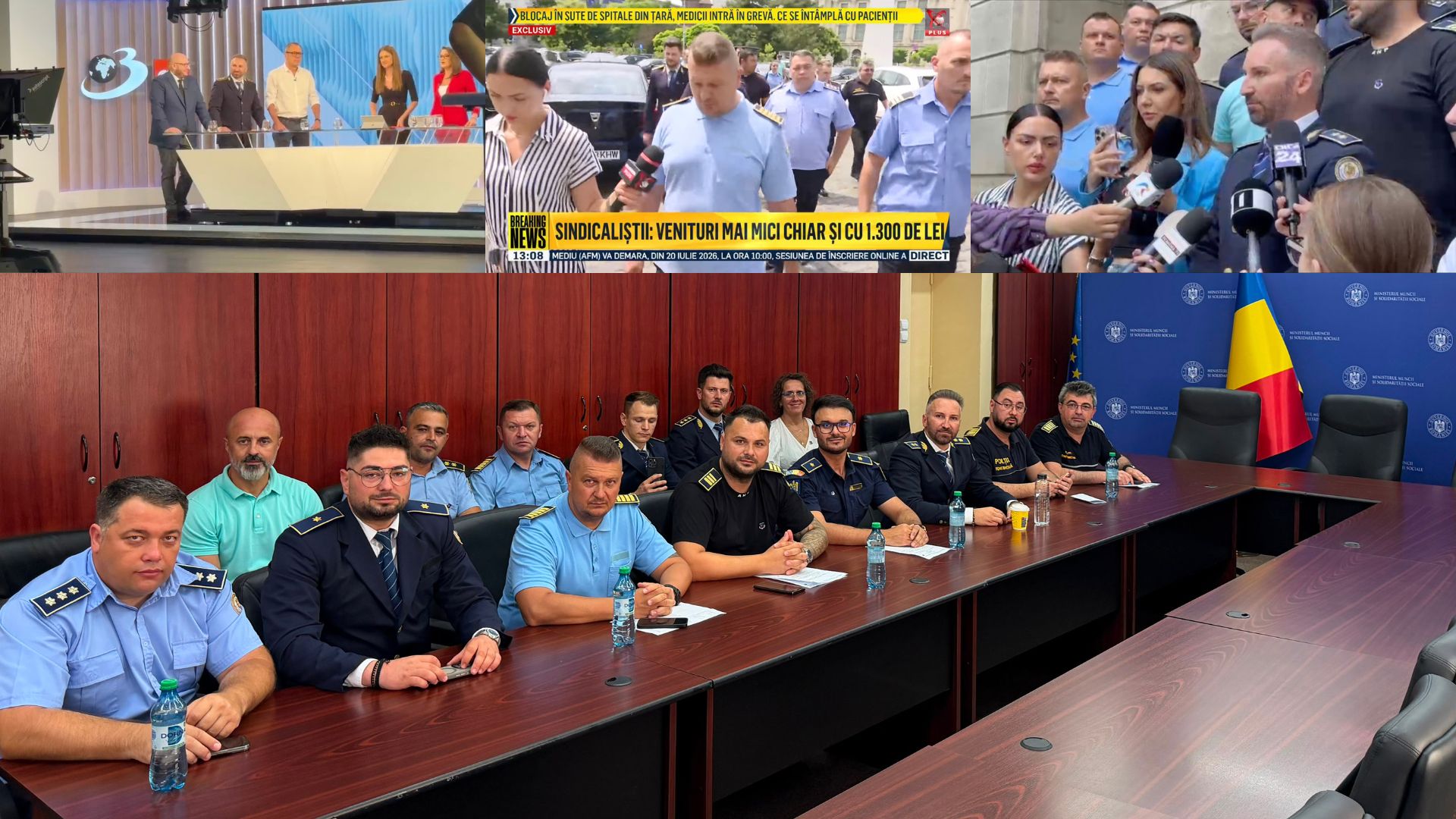 FSANP obține primele modificări în proiectul Legii salarizării. Polițiștii de penitenciare nu vor mai pierde suma tranzitorie la mutare