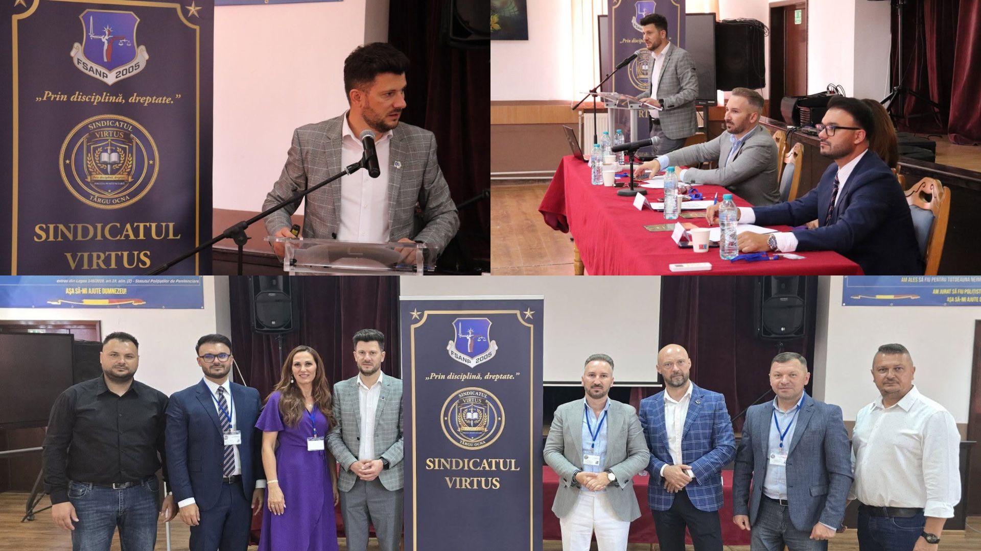 O întâlnire de excepție organizată de Sindicatul VIRTUS Târgu Ocna. Respect și profesionalism.